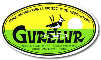 Sticker: Gurelur. Fondo Navarro para la Protección del Medio Natural (1 €)